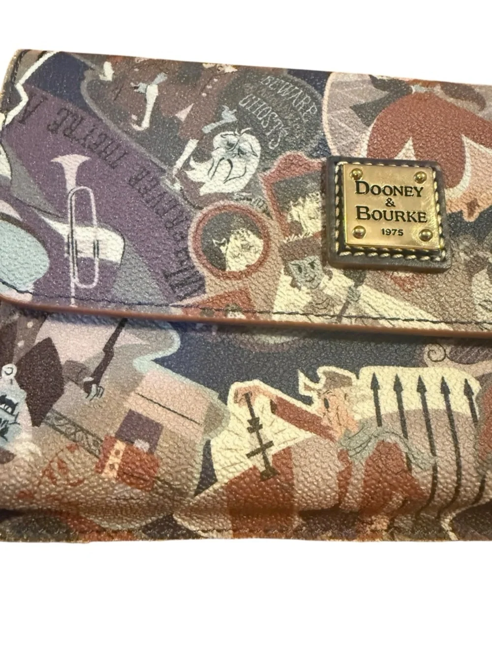 Dooney & Bourke Wristlet Clutch Disney parks the haunted mansion NWT
